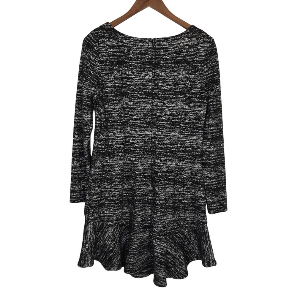 Banana Republic Black White Stretch Dress Women 12 Classic Corpcore Business - Picture 2 of 7